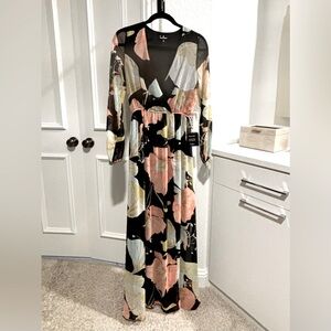 Lulus maxi floral dress